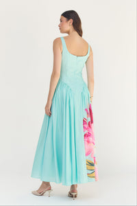 jemma jersey dress HUSH Jemma Cotton Jersey Cut-out Dress