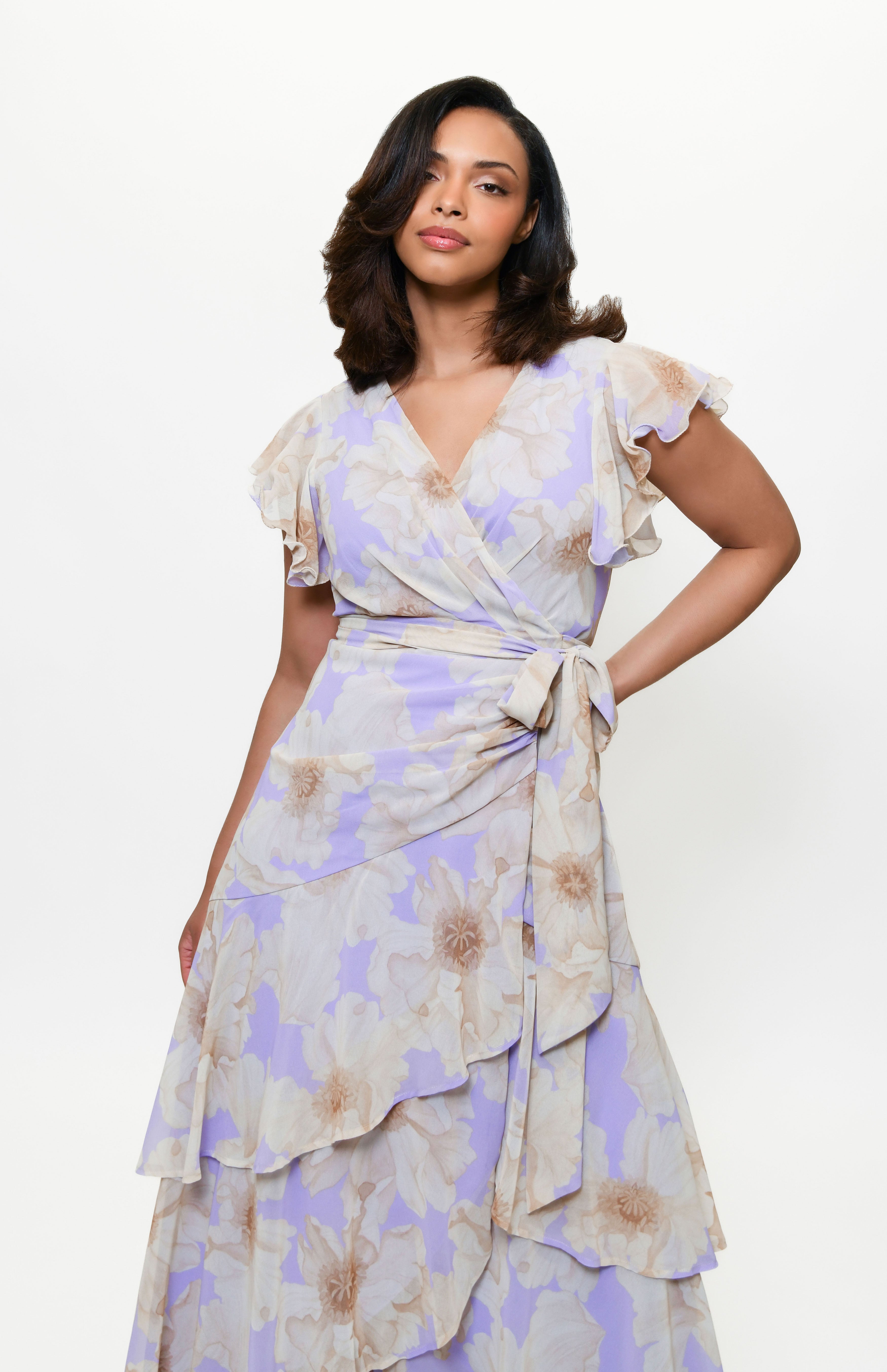 Hutch Design Wrap popular Dress