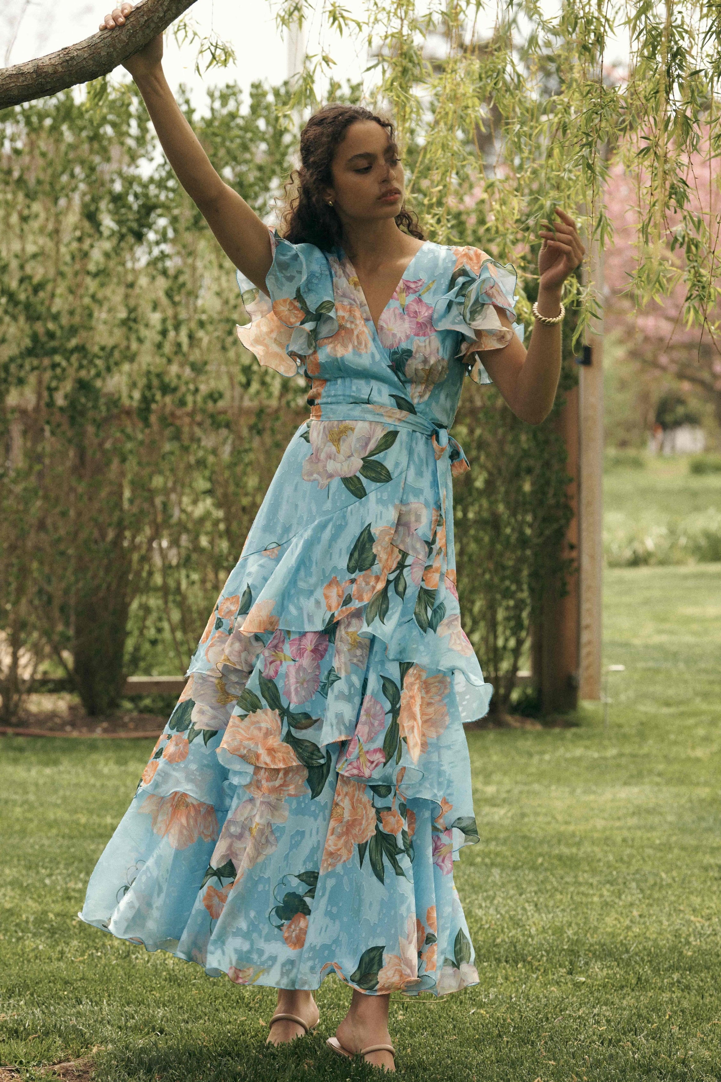 Hutch Rhetta Maxi Wrap Dress