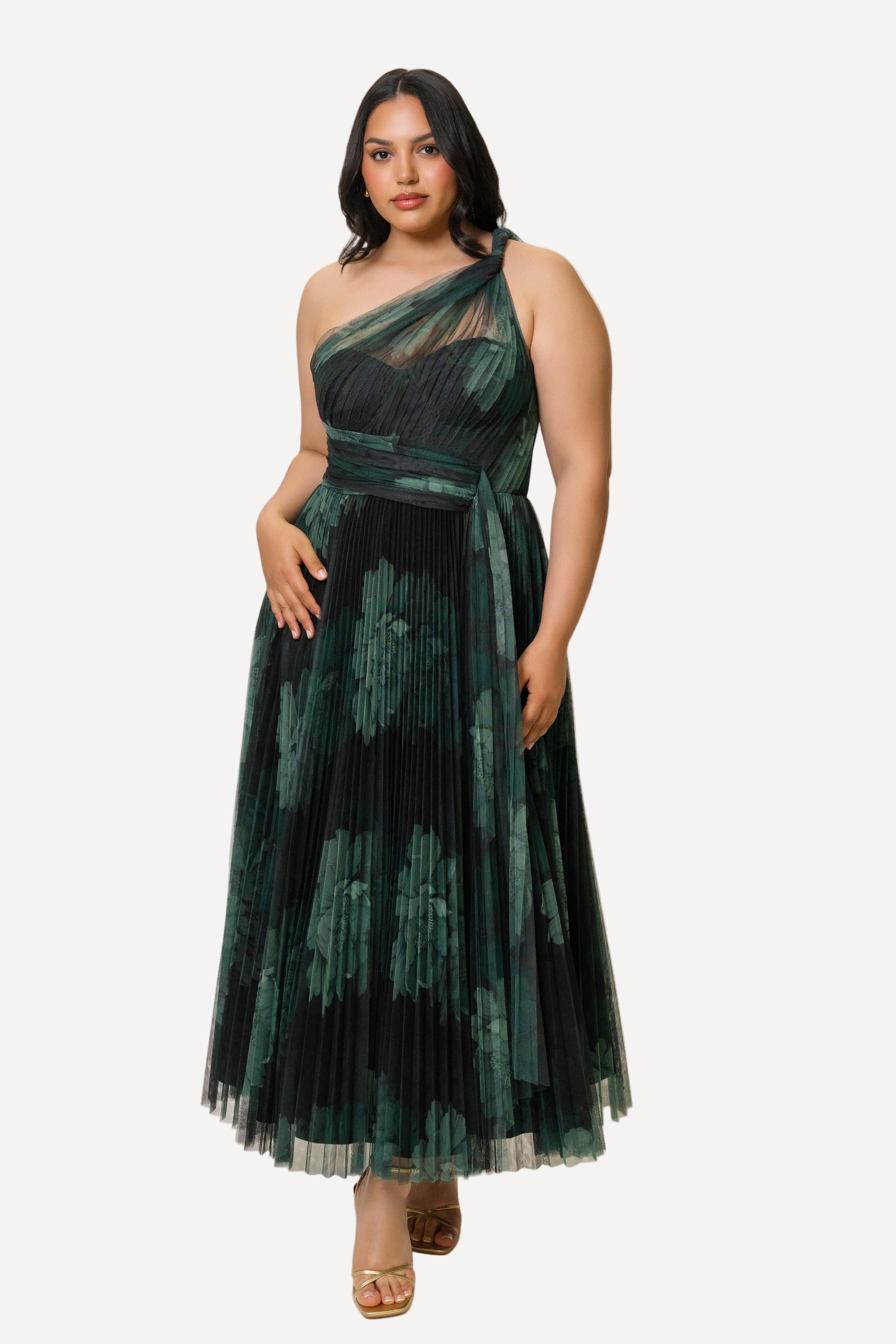 hutch off the shoulder pleated maxi dress stockton dress